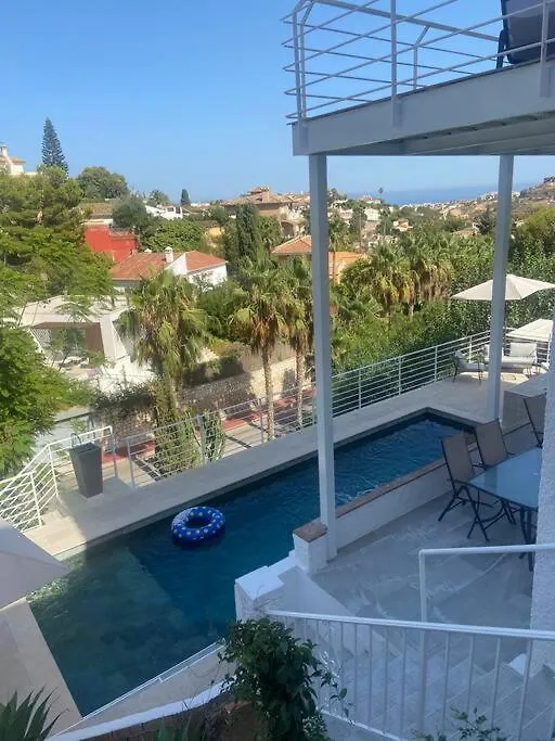 Apartment D With Heated Swimming Pool, Jacuzzi, Waterfall, Heating Is Extra Benalmadena Spain