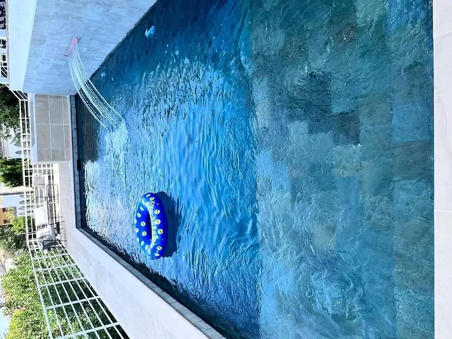 Apartment D With Heated Swimming Pool, Jacuzzi, Waterfall, Heating Is Extra Benalmadena 0*,  Spain
