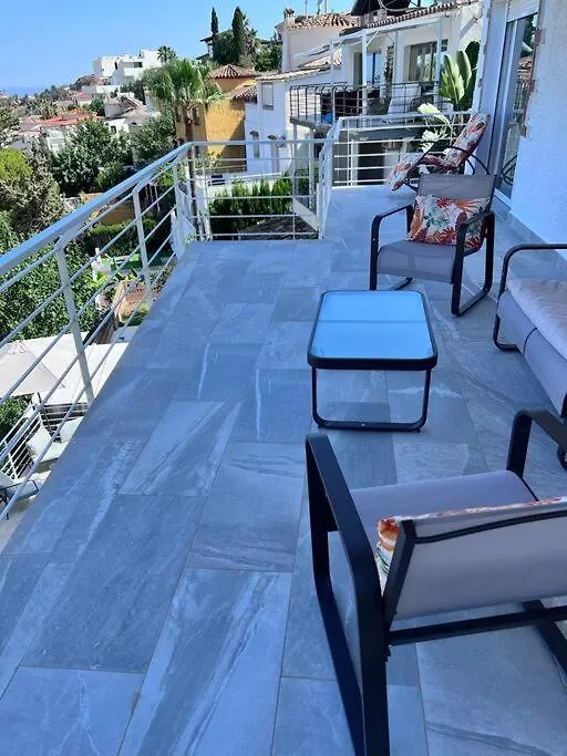 Apartment D With Heated Swimming Pool, Jacuzzi, Waterfall, Heating Is Extra Benalmadena 0*,  Spain