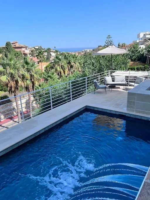 Apartment D With Heated Swimming Pool, Jacuzzi, Waterfall, Heating Is Extra Benalmadena Spain